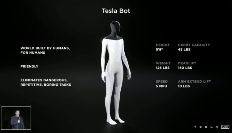 Humanoid Robot Chip D1 of Tesla AI